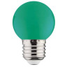 Світлодіодна лампа RAINBOW 1W E27 · HOROZ ELECTRIC · lampa-svetodiodnaja-rainbow-green-1w-e27-a45