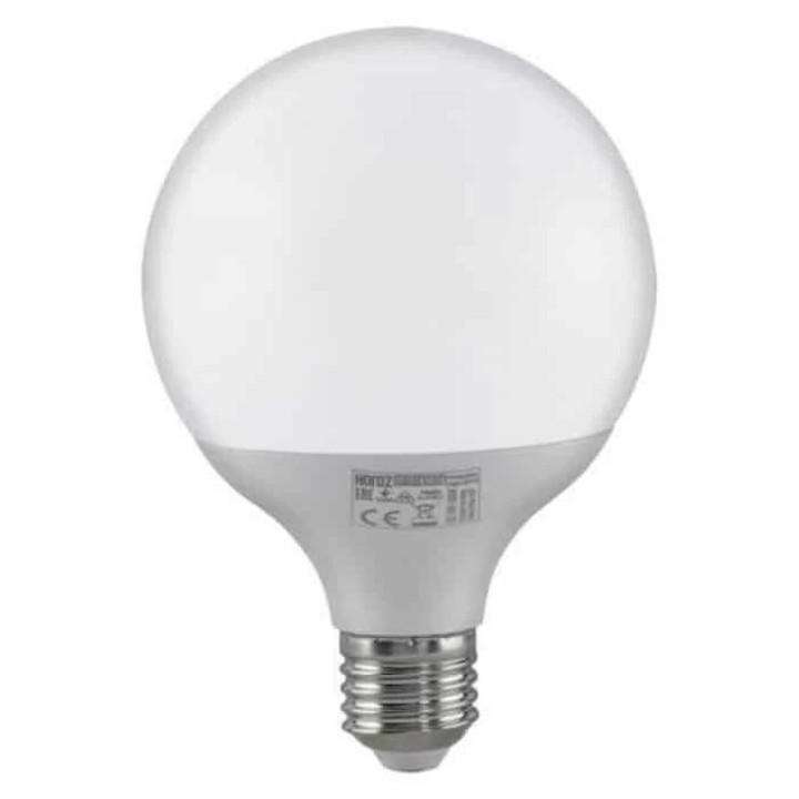 Світлодіодна лампа GLOBE-16 16W E27 6400К · HOROZ ELECTRIC · lampa-svetodiodnaja-globe-16-16w-e27-6400k