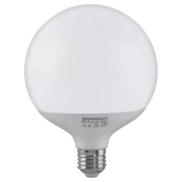 Світлодіодна лампа GLOBE-20 20W E27 6400К · HOROZ ELECTRIC · lampa-svetodiodnaja-globe-20-20w-e27-6400k