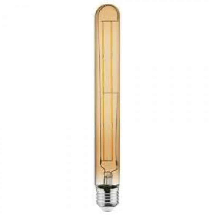 Світлодіодна лампа Filament RUSTIC TUBE-8 8W E27 2200К · HOROZ ELECTRIC · lampa-rustic-tube-8-8w-filament-led-2200k-e27