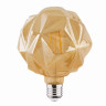 Світлодіодна лампа Filament RUSTIC CRYSTAL-6 6W E27 · HOROZ ELECTRIC · lampa-rustic-crystal-6-6w-filament-led-2200k-e27