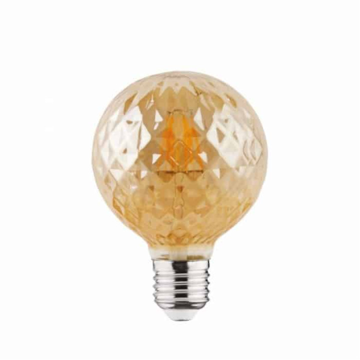 Світлодіодна лампа Filament RUSTIC TWIST-4 4W E27 · HOROZ ELECTRIC · lampa-rustic-twist-4