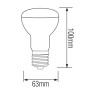 Cвітлодіодна лампа REFLED-10 10W E27 4200К R63 · HOROZ ELECTRIC · lampa-svetodiodnaja-refled-10-10w-r63-e27 — 2