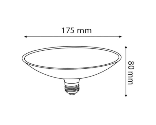 Світлодіодна лампа UFO-15 15W E27 4200K
