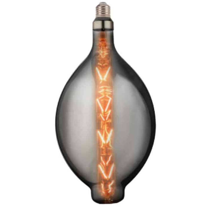 Світлодіодна лампа Filament ENIGMA-XL 8W Е27 Титан · HOROZ ELECTRIC · lampa-svetodiodnaja-enigma-xl-8w-filament-led-titanium