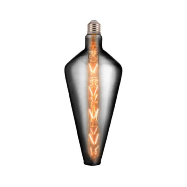 Світлодіодна лампа Filament PARADOX 8W Е27 Титан · HOROZ ELECTRIC · lampa-svetodiodnaja-paradox-8w-filament-led-titanium
