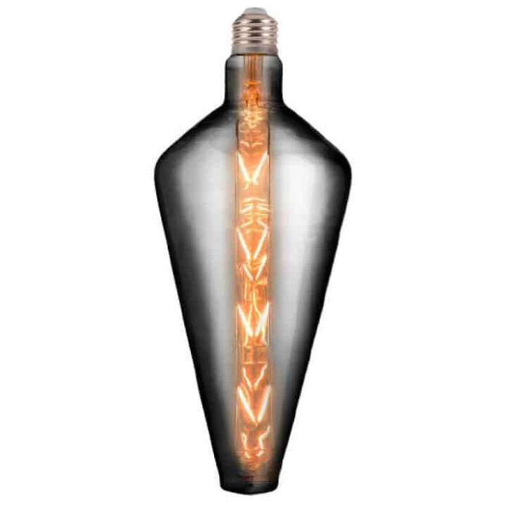 Світлодіодна лампа Filament PARADOX-XL 8W Е27 Титан · HOROZ ELECTRIC · lampa-svetodiodnaja-paradox-xl-8w-filament-led-titanium