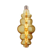 Cвітлодіодна лампа Filament ORIGAMI 8W Е27 Янтар · HOROZ ELECTRIC · lampa-svetodiodnaja-origami-8w-filament-led-amber