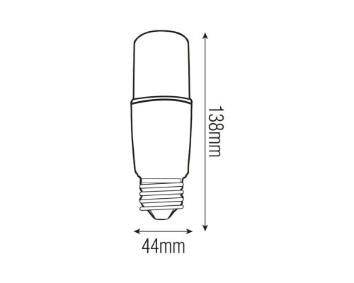 Світлодіодна лампа FOX-12 12W E27 6400К