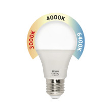 Cвітлодіодна лампа COMBO-10 10W E27 3000K-4000К-6400K · HOROZ ELECTRIC · lampa-svetodiodnaja-combo-10