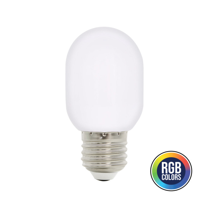 Світлодіодна лампа COMFORT 1W E27 · HOROZ ELECTRIC · lampa-svetodiodnaja-comfort-rgb-1w-e27
