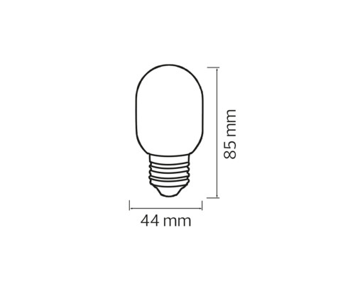 Світлодіодна лампа COMFORT 2W E27