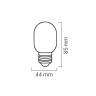 Світлодіодна лампа COMFORT 2W E27 · HOROZ ELECTRIC · lampa-svetodiodnaja-comfort-purple-2w-e27 — 2