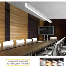 Світлодіодна люстра INNOVA5-40 3CCT 40W чорна