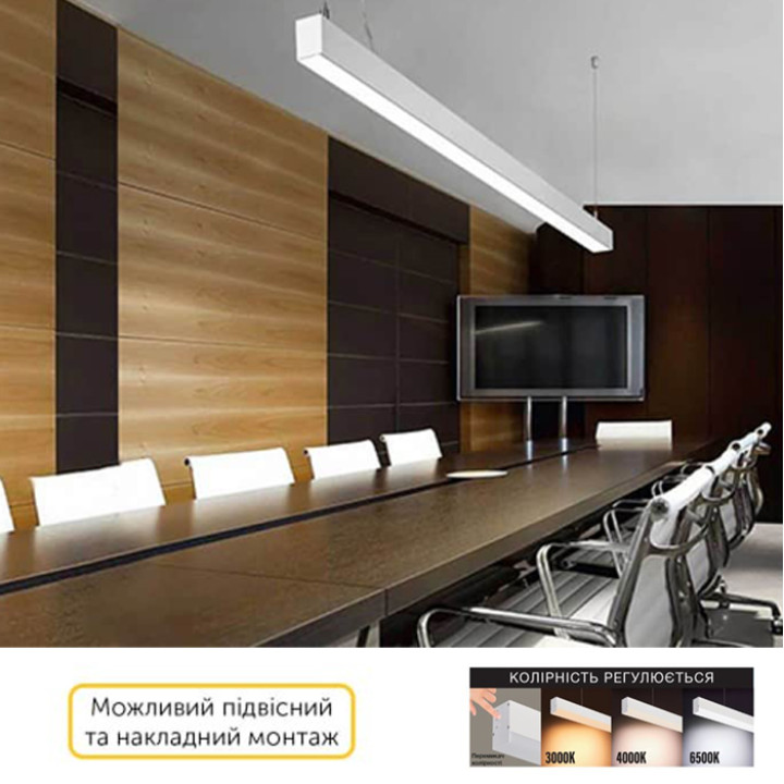 Світлодіодна люстра INNOVA5-40 3CCT 40W чорна · HOROZ ELECTRIC · svetodiodnaja-ljustra-innova-3cct-40-40w-chernaja