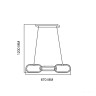 Світлодіодна люстра EMPIRE-20 20W · HOROZ ELECTRIC · svetodiodnaja-ljustra-empire-20-20w — 2