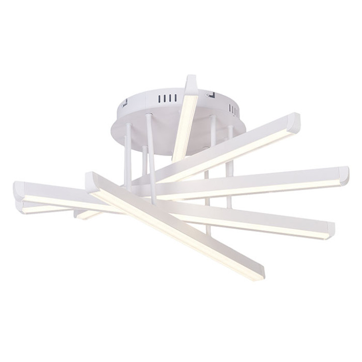Світлодіодна люстра FAUNA-84 3CCT 84W · HOROZ ELECTRIC · svetodiodnaja-ljustra-fauna-84-3cct-84w-white