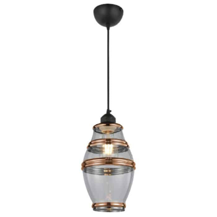 Світильник підвісний ELEMENT-2 мідний · HOROZ ELECTRIC · svetilnik-podvesnoj-element-2-mednij