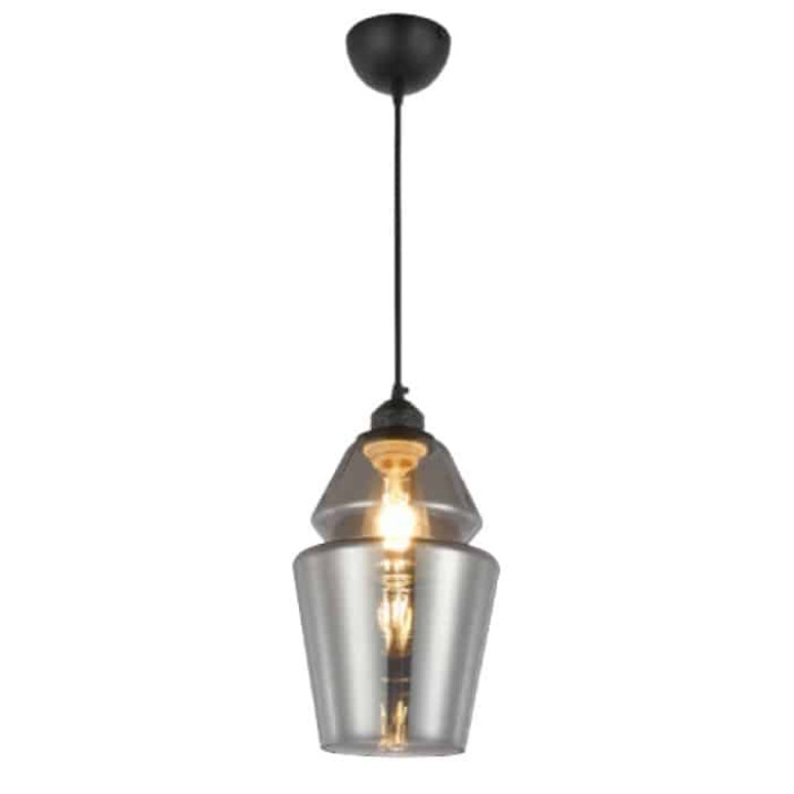 Світильник підвісний SPARK-1 титановий · HOROZ ELECTRIC · svetilnik-podvesnoj-spark-1-titanovij