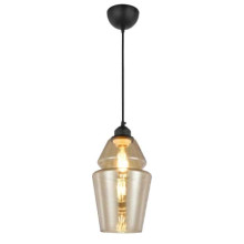 Світильник підвісний SPARK-1 янтарний · HOROZ ELECTRIC · svetilnik-podvesnoj-spark-1-jantarnij