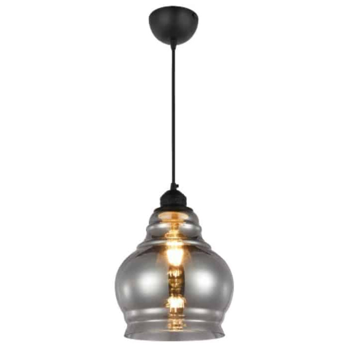 Світильник підвісний RONDO титановий · HOROZ ELECTRIC · svetilnik-podvesnoj-rondo-titanovij