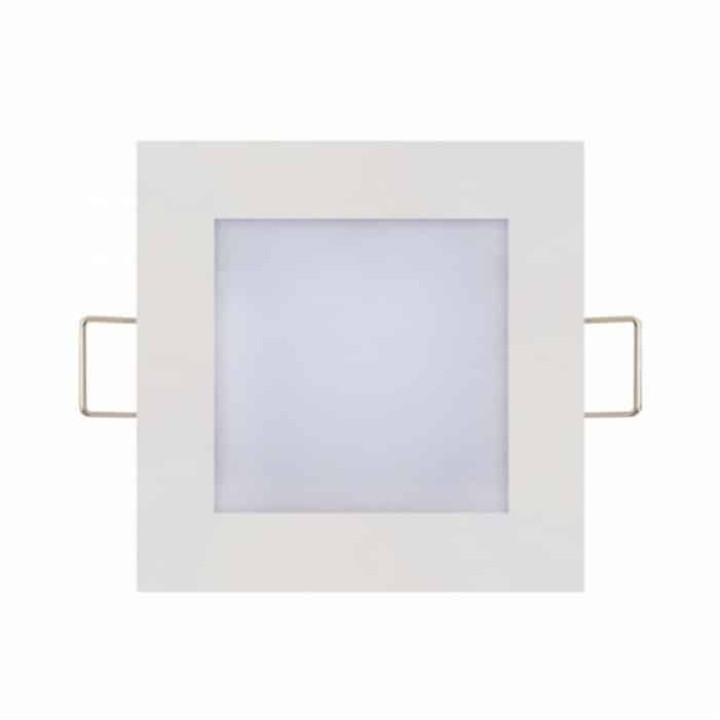 Світлодіодний світильник врізний Slim/Sq-6 6W 6400K · HOROZ ELECTRIC · svetilnik-vreznoj-slim-sq-6