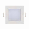 Світлодіодний світильник врізний Slim/Sq-6 6W 4200К · HOROZ ELECTRIC · svetilnik-vreznoj-slim-sq-6-6w-4200k