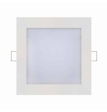Світлодіодний світильник врізний Slim/Sq-12 12W 6400K
