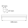 Корпус для LED ламп TUBOFIX-60 · HOROZ ELECTRIC · tubofix-60 — 2
