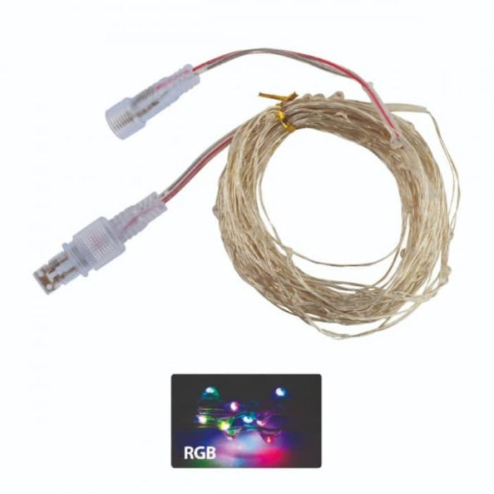 Гірлянда вулична світлодіодна вологозахищена в силіконі MONTANA-RGB · HOROZ ELECTRIC · horoz-080-001-0004-070