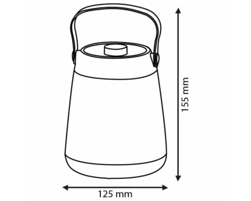 Ліхтарик світлодіодний VERON 15W
