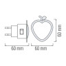 Нічник led BUGS синій · HOROZ ELECTRIC · nochnik-led-0-4w-bugs-blue — 2