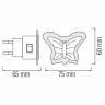 Нічник led DUFFY червоний · HOROZ ELECTRIC · nochnik-led-0-4w-duffy-red — 2