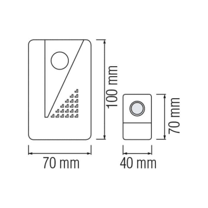Дзвінок LORD безпровідний · HOROZ ELECTRIC · dzvonok-hl-452