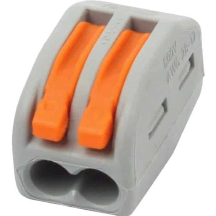 Роз’єм 2-х полюсний CONNECTOR-2 · HOROZ ELECTRIC · rozem-2-h-poljusnij