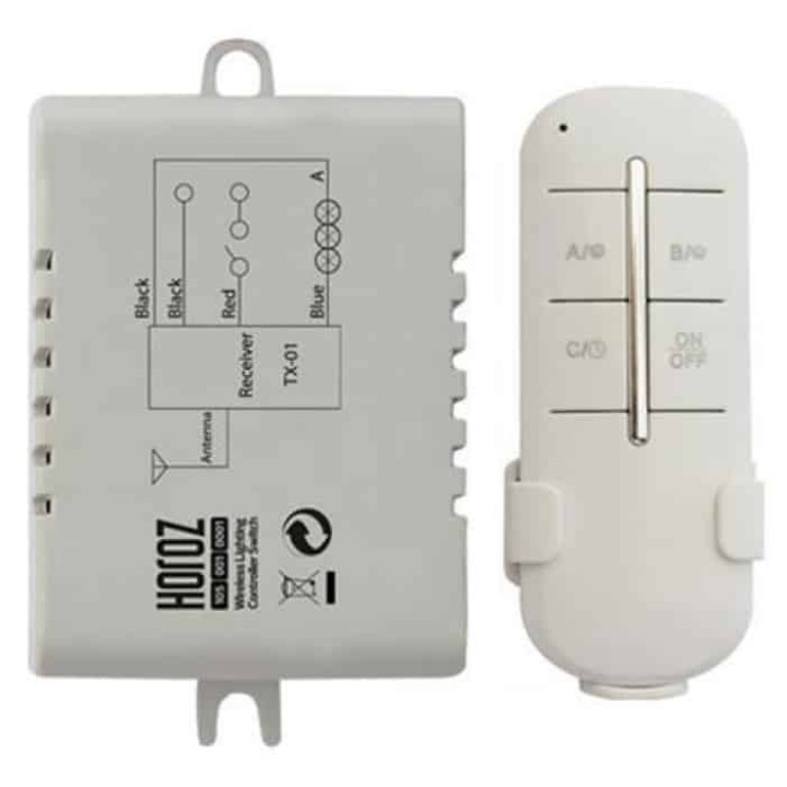 Пульт для люстр однолінійний CONTROLLER-1 max 300W · HOROZ ELECTRIC · pult-dlja-ljustr