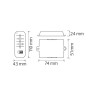 Пульт для люстр дволінійний CONTROLLER-2 max 300W · HOROZ ELECTRIC · pult-dlja-ljustr-dvohl%D1%96n%D1%96jnij — 2