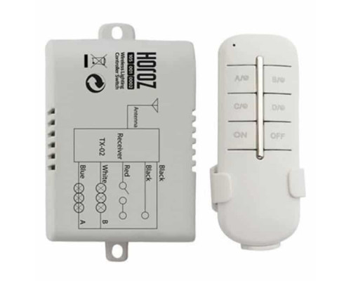 Пульт для люстр дволінійний CONTROLLER-2 max 300W