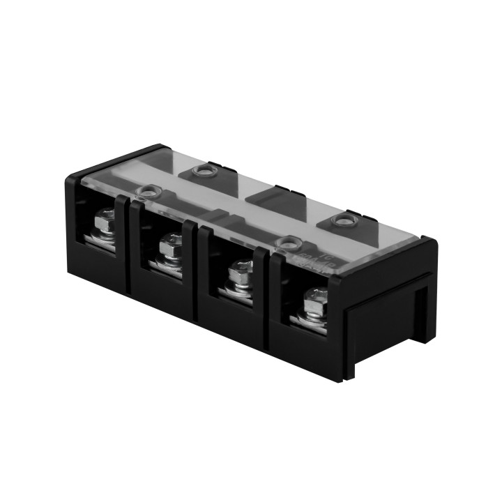 Клемна колодка FIXED TERMINAL-H604 4Р 60А 14мм²/1/160 · HOROZ ELECTRIC · klemna-kolodka-fixed-terminal-h-604-4p