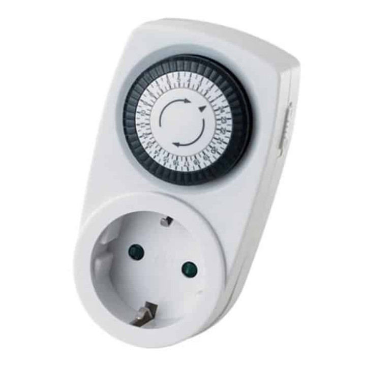 Механічний таймер добовий TIMER-1 · HOROZ ELECTRIC · mehanicheskij-tajmer-sutochnij-timer-1