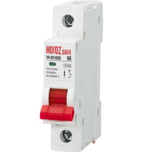 Автоматичний вимикач SAFE 6А 1P В · HOROZ ELECTRIC · horoz-114-001-1006-010