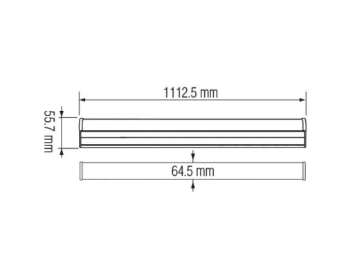 Світлодіодний світильник вологозахищений PROLINE-40 40W 6400К