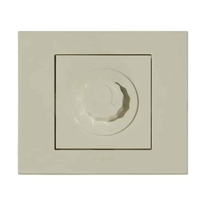 Дімер кремовий GRANO · HOROZ ELECTRIC · dimmer-belij-grano