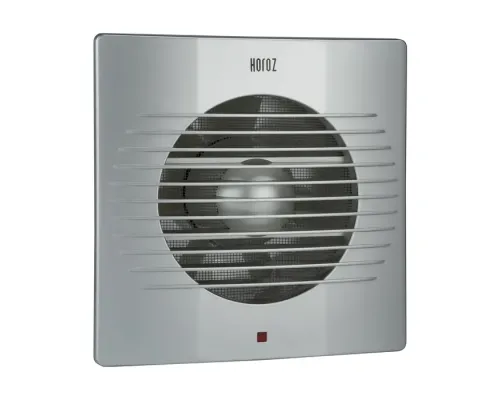 Вентилятор 12W (10 см) срібло