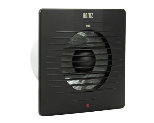 Вентилятор 12W (10 см) чорний