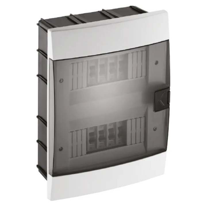Щиток внутрішній 16 авт. білий · HOROZ ELECTRIC · flush-mounted-16-av-white