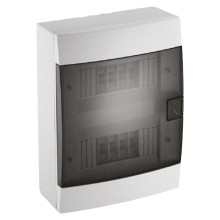 Щиток зовнішній 24 авт. білий · HOROZ ELECTRIC · surface-mounted-24-av-white