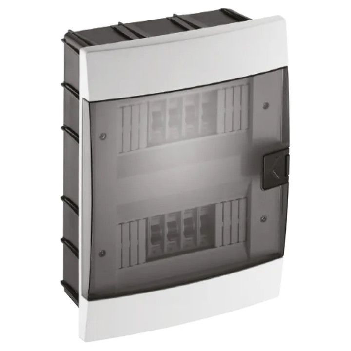 Щиток внутрішній 24 авт. білий · HOROZ ELECTRIC · flush-mounted-24-av-white