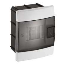 Щиток внутрішній 4 авт. білий · HOROZ ELECTRIC · flush-mounted-4-av-white