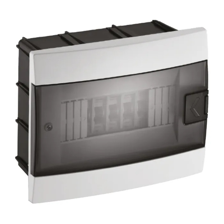 Щиток внутрішній 8 авт. білий · HOROZ ELECTRIC · flush-mounted-8-av-white